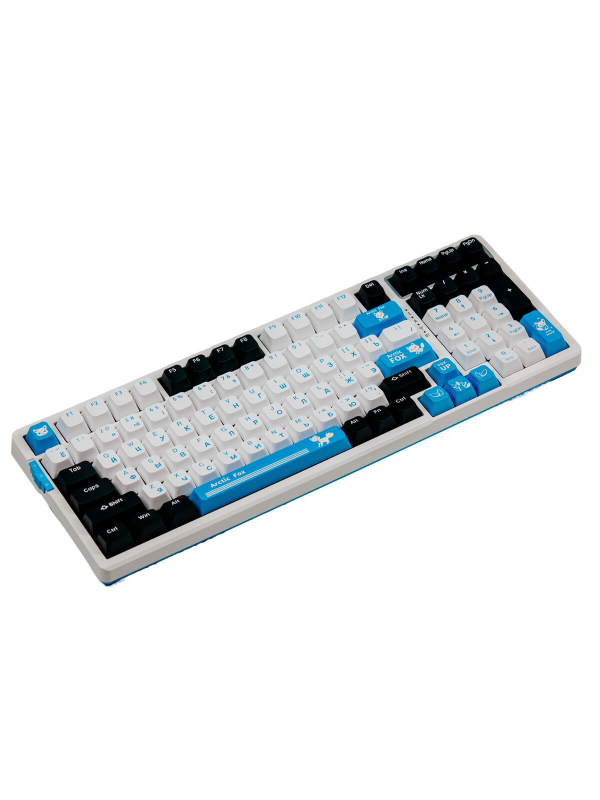 Купить Механическая беспроводная клавиатура VGN V98Pro V2, Arctic Fox / Arctic Fox, 2.4G / BT, RU